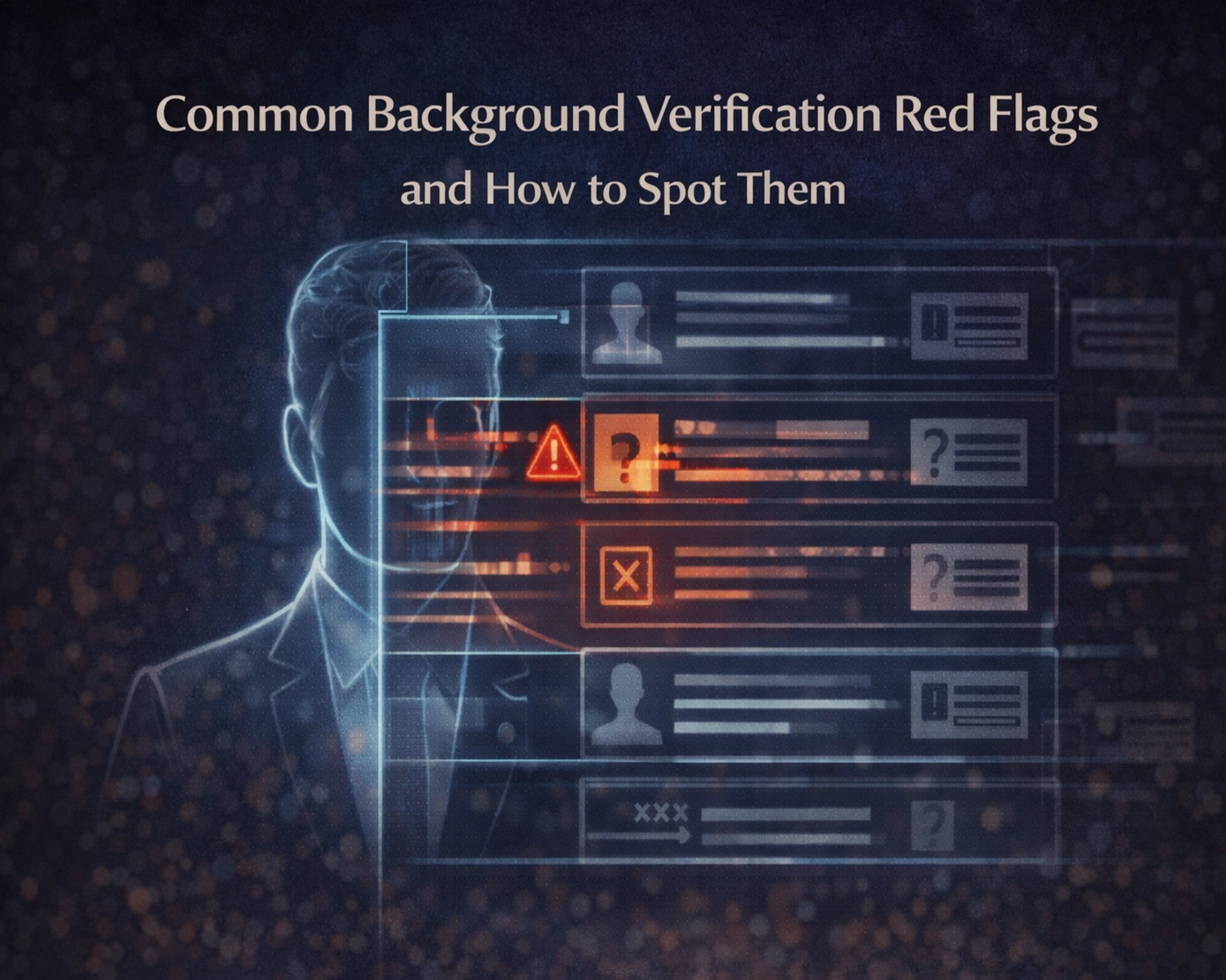 Common Background Verification Red Flags and How to Spot Them