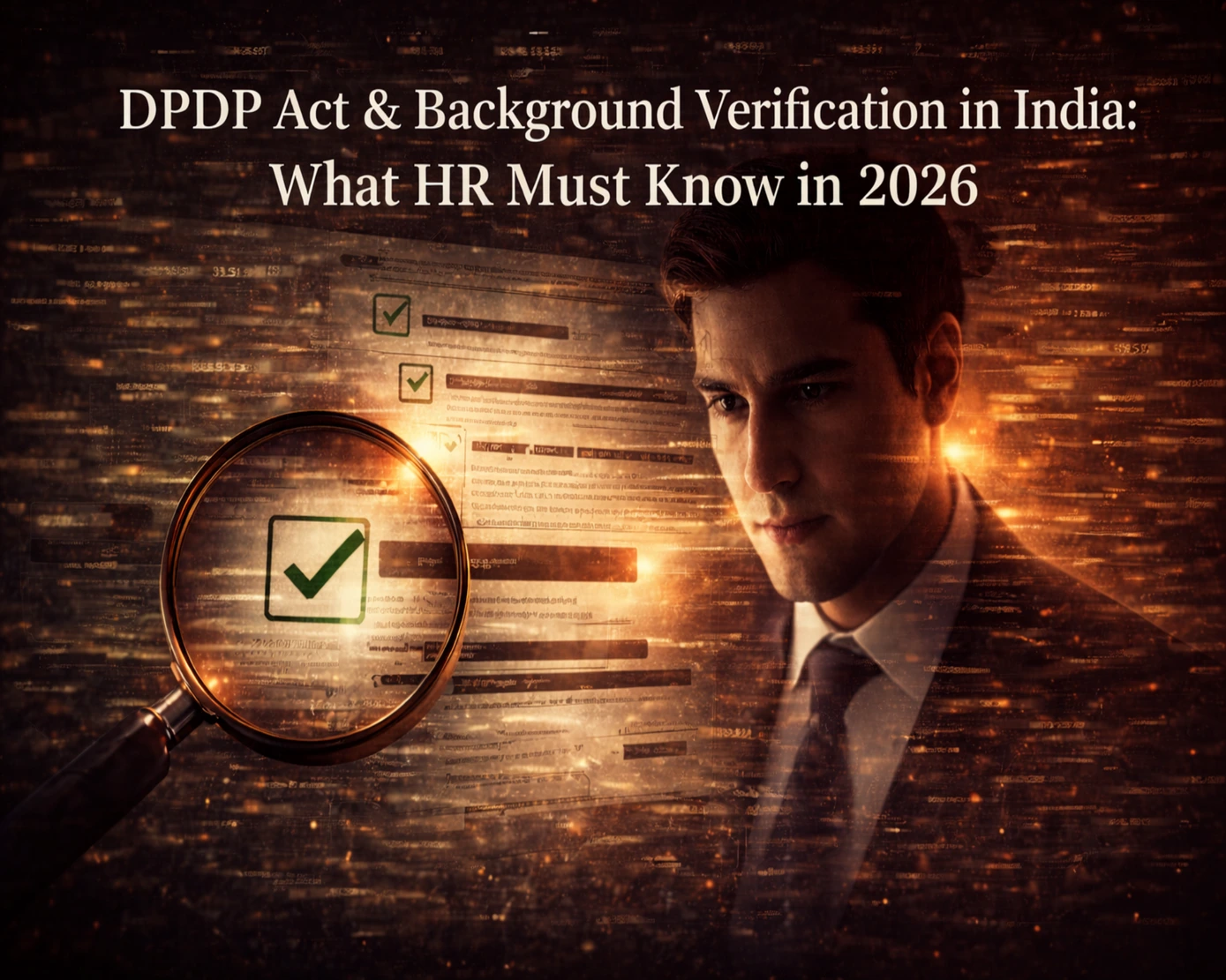 DPDP Act & Background Verification in India: What HR Must Know in 2026