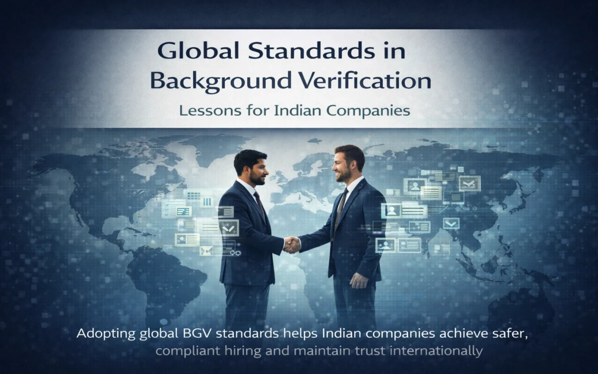 Global Standards in Background Verification: Lessons for Indian Companies