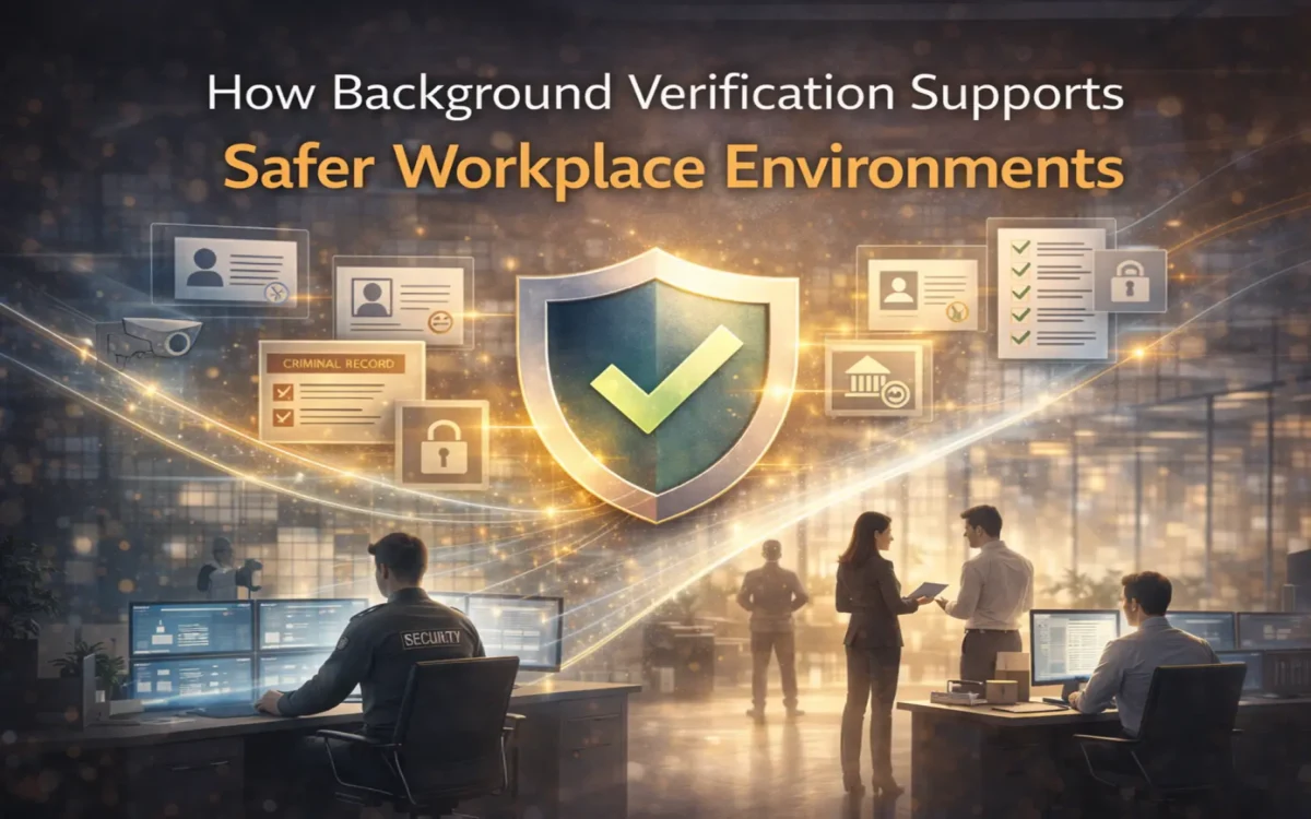 How Background Verification Supports Safer Workplace Environments