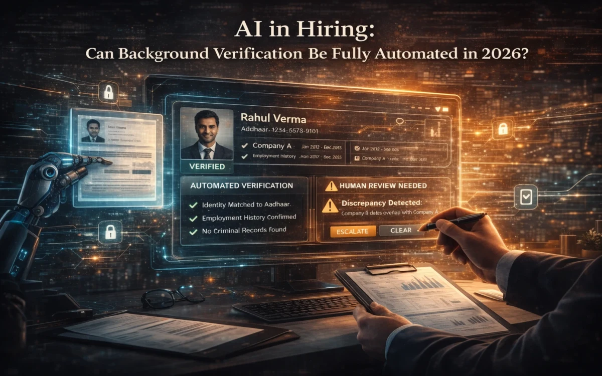 AI in Hiring: Can Background Verification Be Fully Automated in 2026
