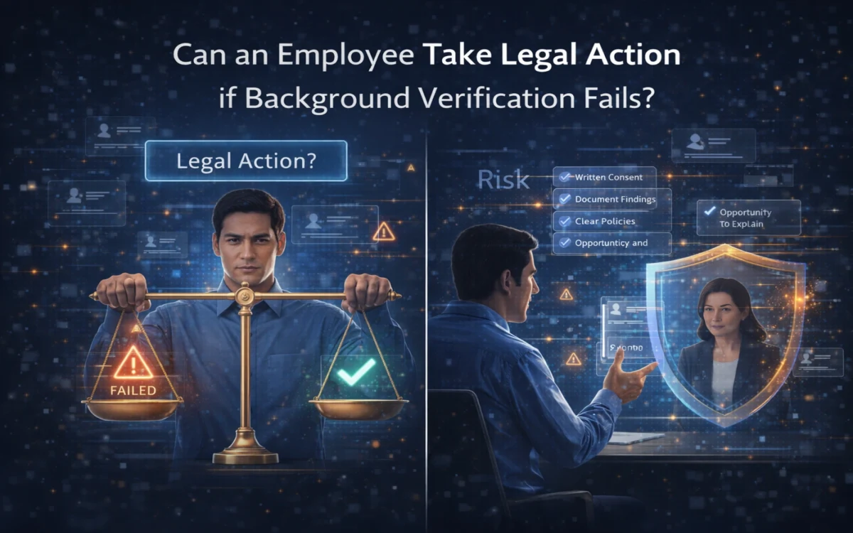 Can an Employee Take Legal Action if Background Verification Fails?