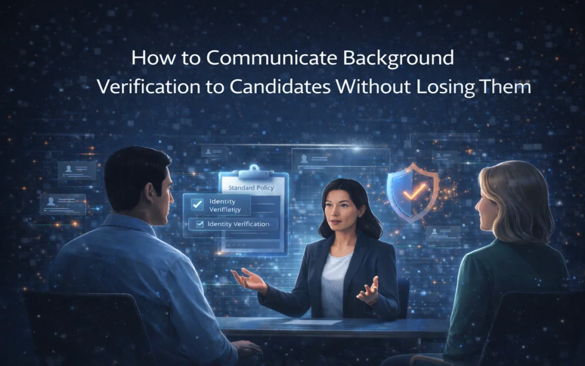 How to Communicate Background Verification to Candidates Without Losing Them