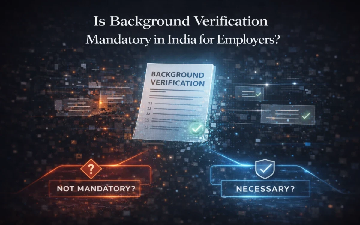 Is Background Verification Mandatory in India for Employers?