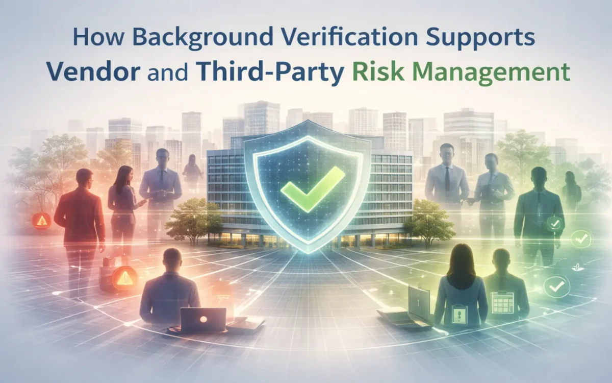How Background Verification Supports Vendor and Third-Party Risk Management
